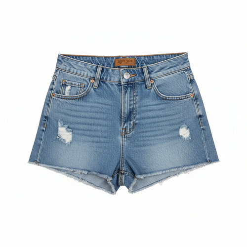 High-Waisted Jean Shorts