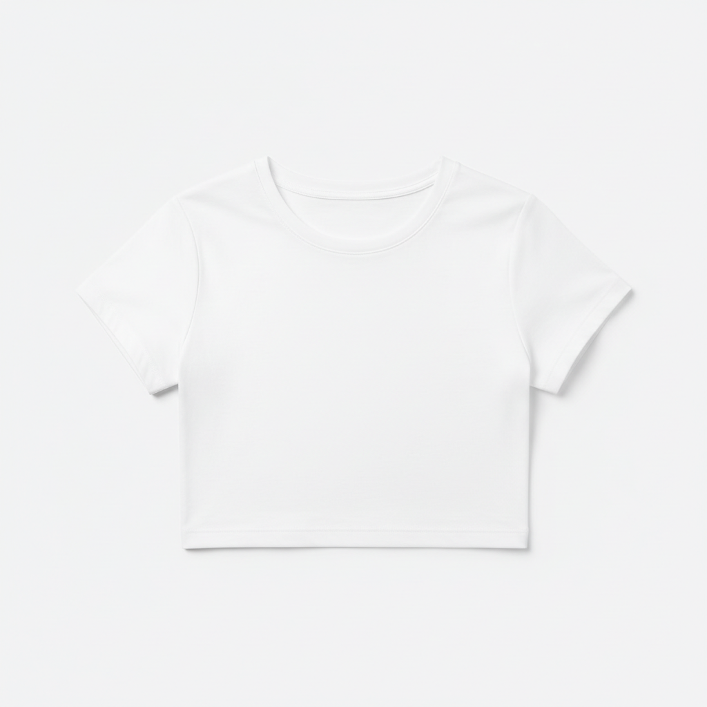 White Crop Top
